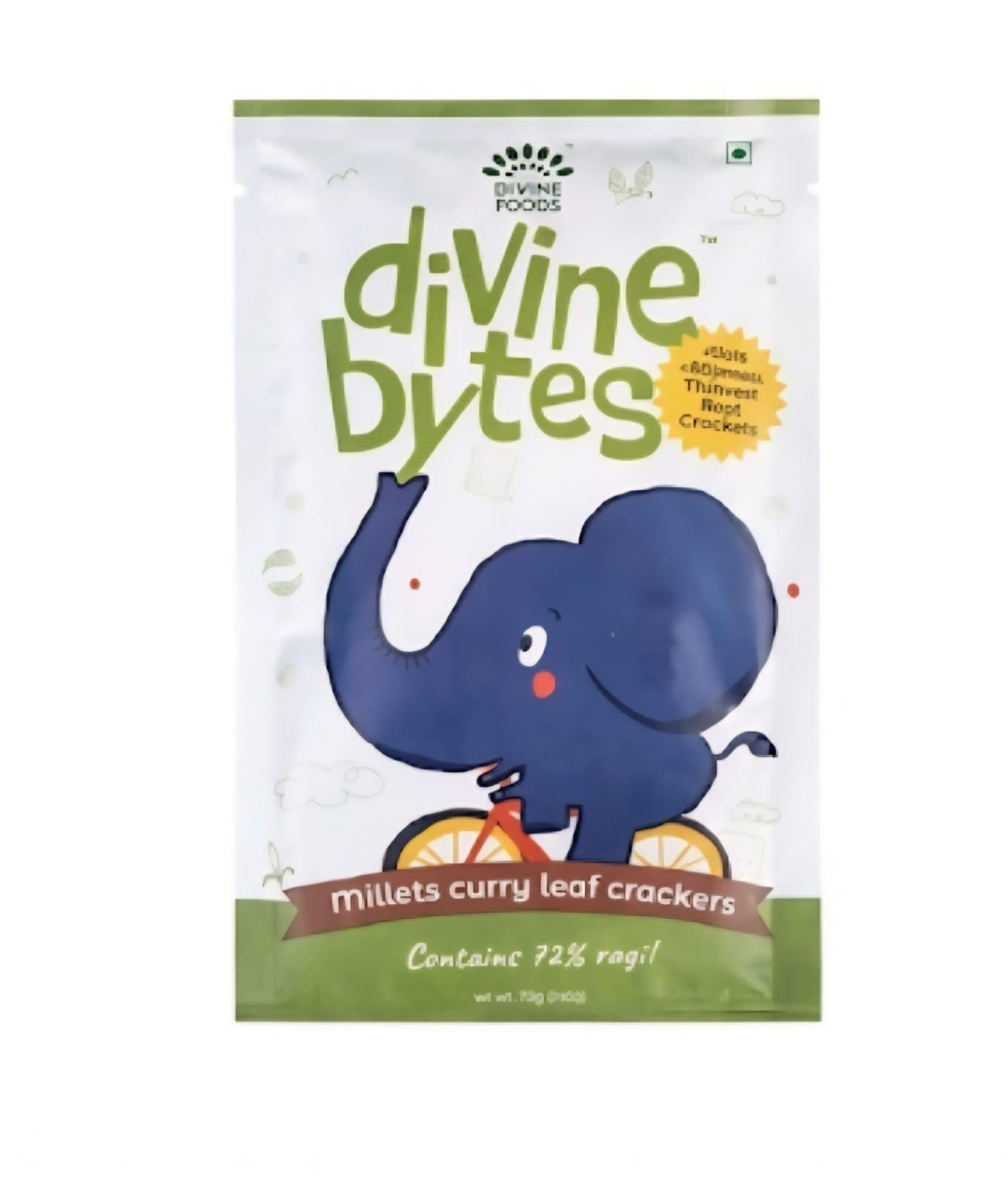 Divine Bytes | Ultra Thin Ragi Millet Crackers | Light, Crispy & Guilt-Free | Made with 72% Ragi Millet | Pack of 7-picture-12