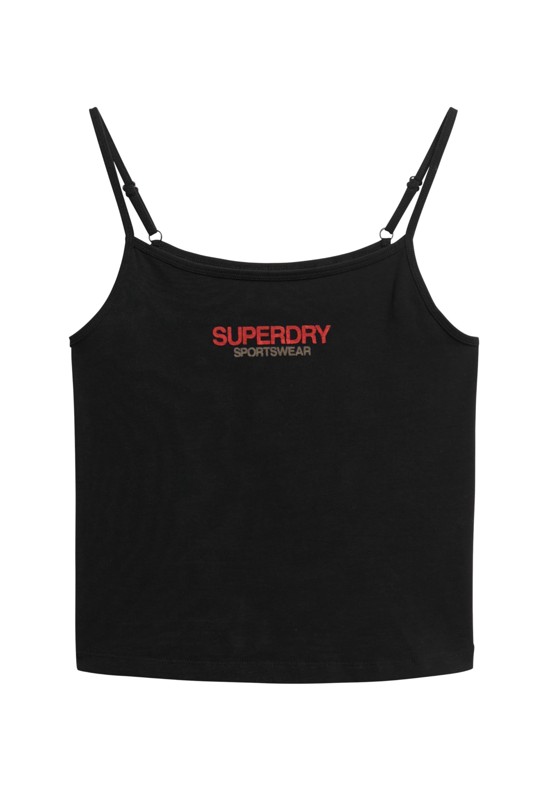 Superdry Women's Bodycon Sportswear Tank Top with Logo