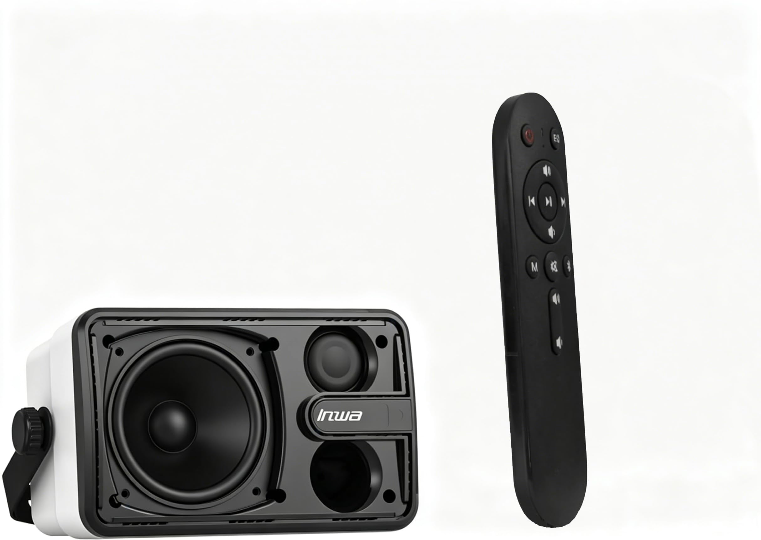 Inwa Cassa Bluetooth Esterni, Sistema Audio Wireless per Interni ed Esterni, Impermeabile IPX5 Altoparlante, 250W(1 Pezzi Sync Speaker' & Adattatore AC/DC, 1 Telecomando, RMS 25W)