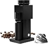 Molinillo de café eléctrico TIMEMORE Bricks 01S, 150 ajustes, motor de alto rendimiento para molienda consistente, diseño de acero inoxidable fácil de limpiar, perfecto para espresso, V60 y prensa francesa, Negro 1
