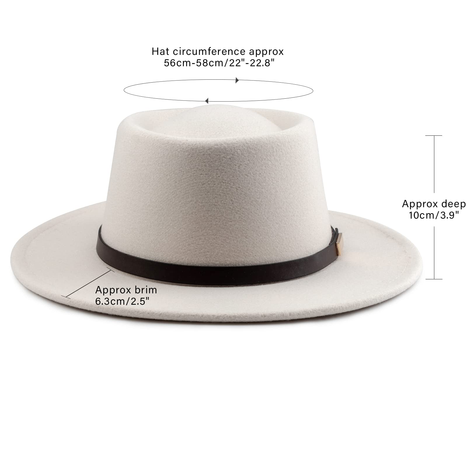 DRESHOW Femme Homme Chapeau de Paille Panama Chapeau Été Large Bord Chapeau de Soleil Anti-UV pour Plage Voyage Chapeau de Soleil