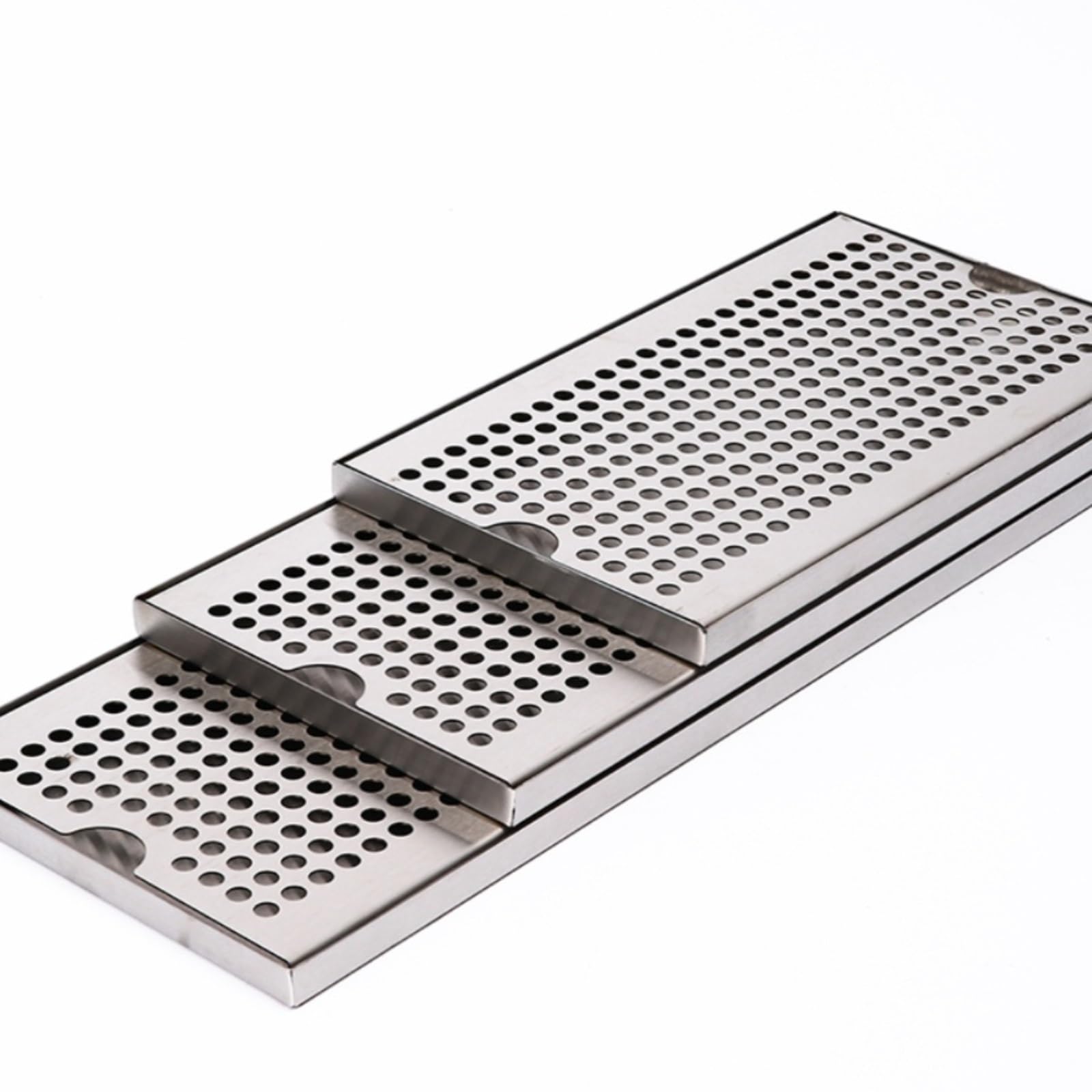 Bandeja de Goteo de Acero Inoxidable de Alta Resistencia: Bandeja de Goteo Comercial Apta para cocinas de Bar y vehículos (70 x 17,5 x 1,5 cm / 27 x 6,8 x 0,5 Pulgadas). Resistente a la Corr