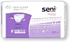 Seni Super Unisex Adult Incontinence Briefs with Tabs, Size X-Small 16-24, 25 Count 1 Pack of 25, Heavy Absorbency, Breathable, Disposable Brief for Men & Women