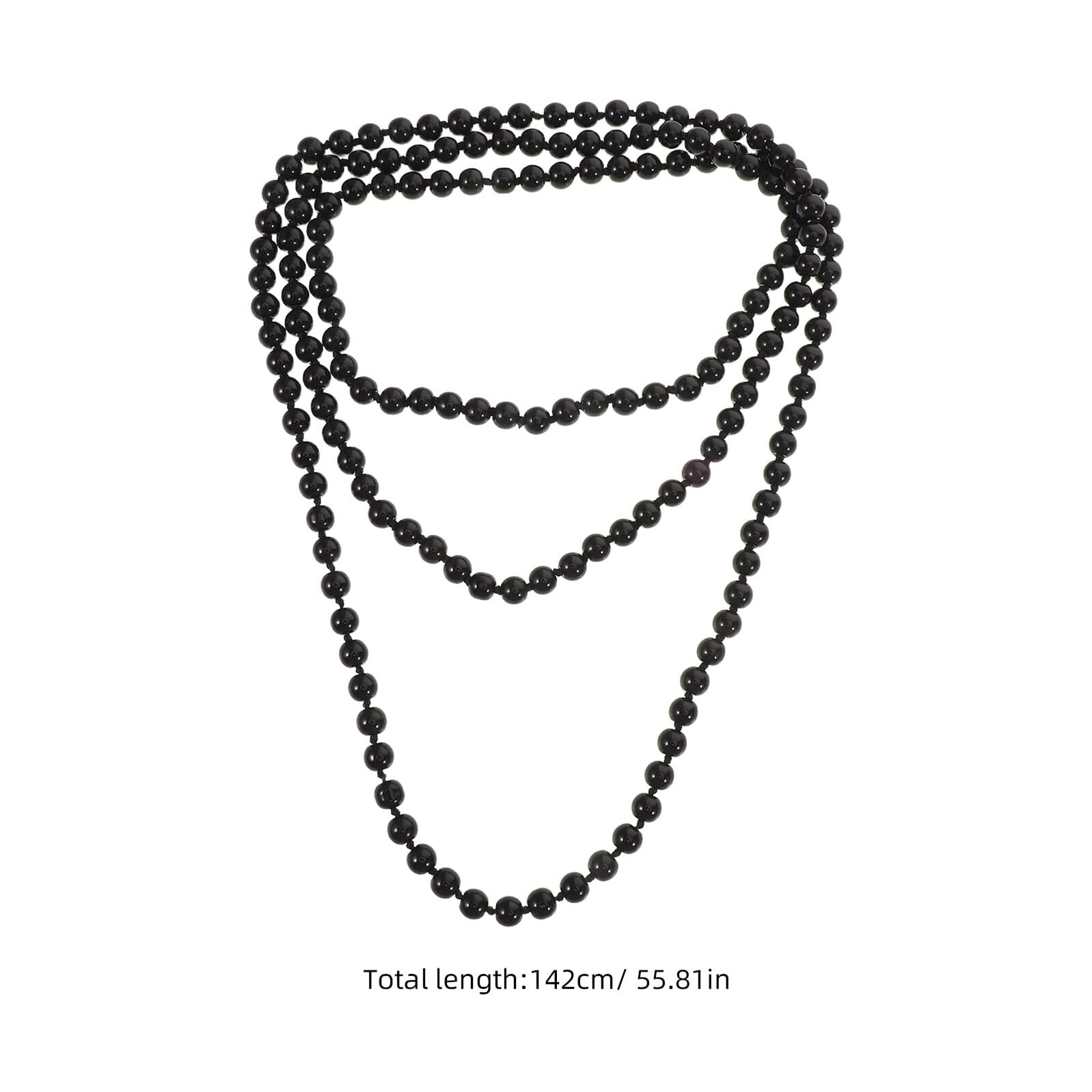 6pezzi Collana Strati di Perle Finte Girocollo lungo Accessori per Gioielli di Costume per Feste di Matrimonio per Donne