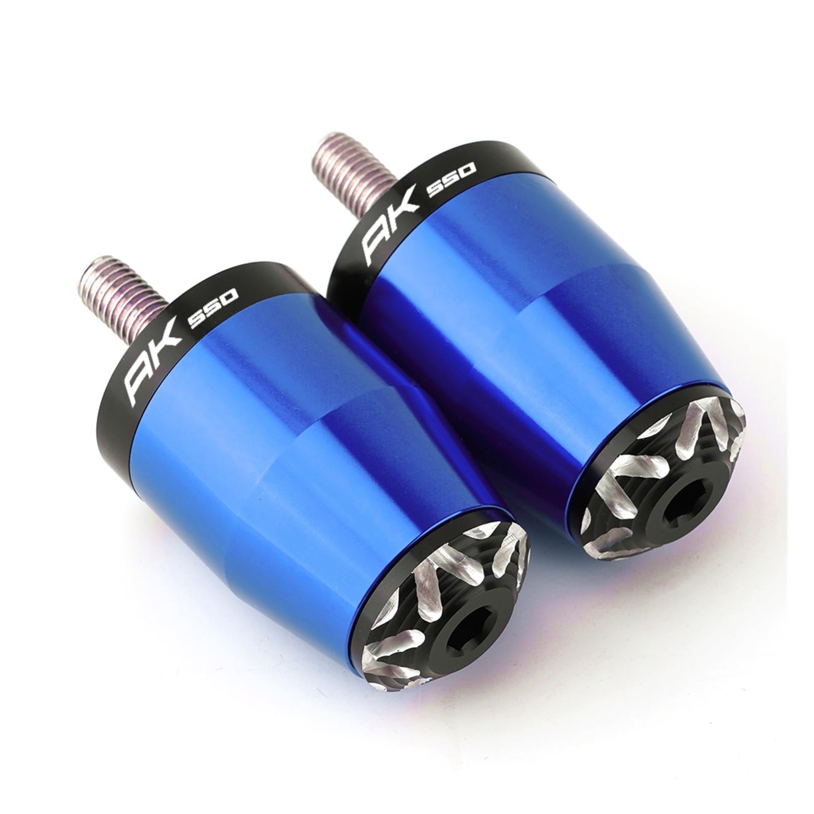 Per KYMCO AK 550 AK550 2017 2019 2020 2018 Moto Manopole Manubrio Bar Ends tappi oro Anti Vibrazione Estremità Del Manubrio