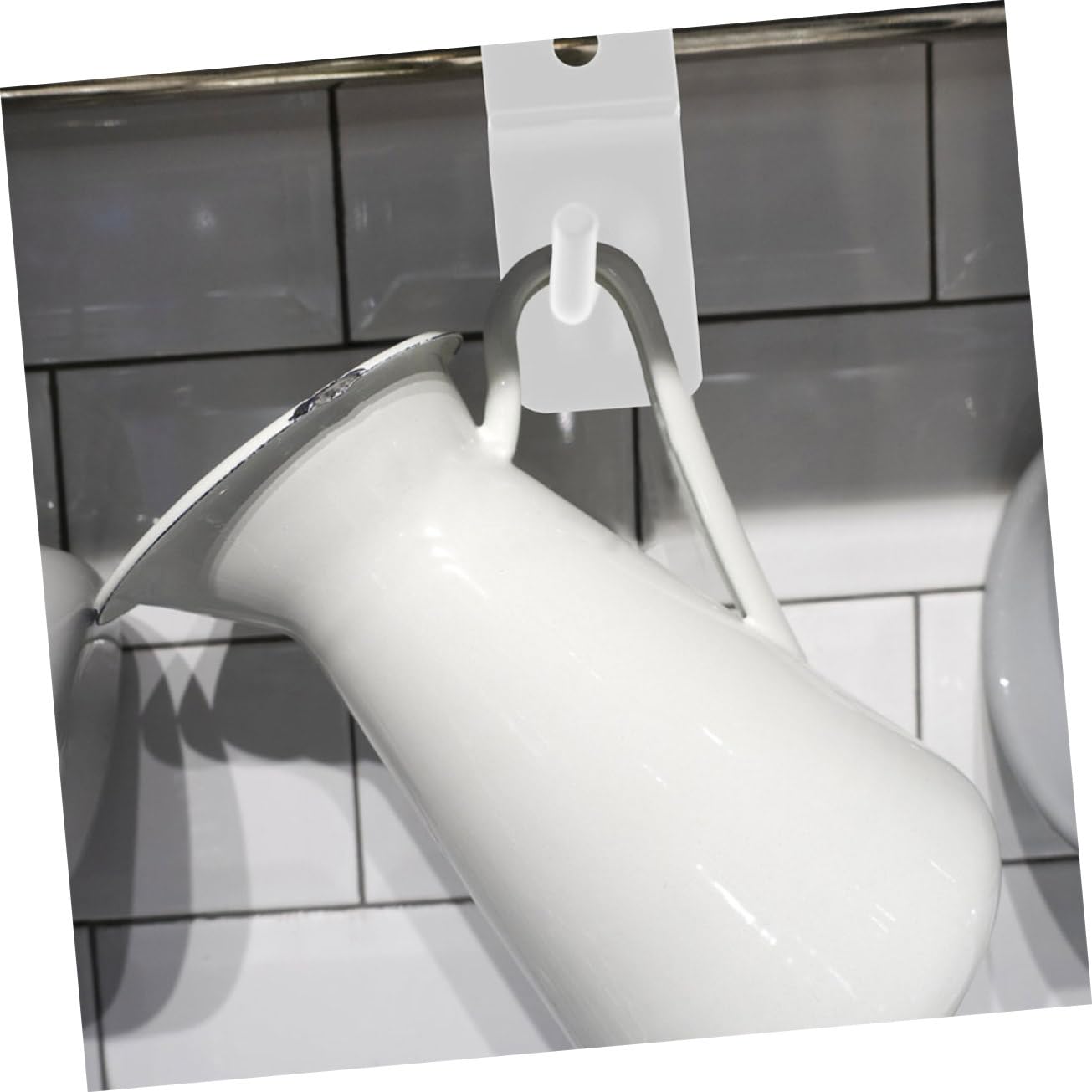 MUCKLILY 10pcs Utility Pegboard Hooks Display Hooks for Supermarket Shelves Lightweight and Easy to Install Versatile Tool Organization for Retail and Home Use