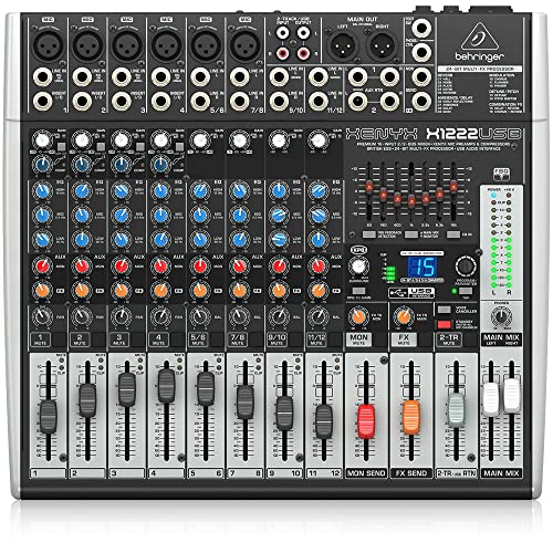 Mesa De Mezclas Behringer Xenyx X1222Usb