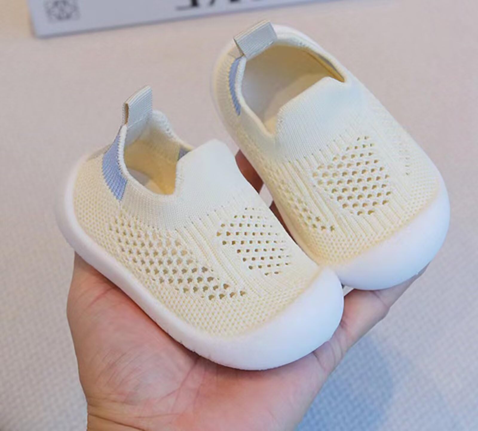 Aggroot Neonato Scarpine,Bambino Scarpe Bimbi per Primi Passi Antiscivolo Bambino con Suola Traspiranti Pantofole Bambino Unisex Scarpe