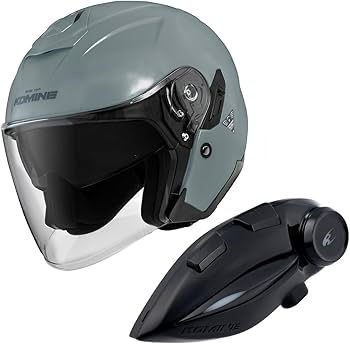 セキュリティ・セーフティ KOMINE HK-172 Amazon.co.jp: Komine HK-172 FL Composite FRP Jet Helmet + KK-902