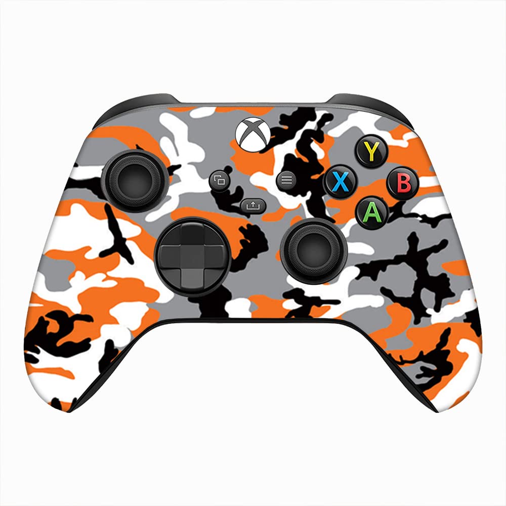 GADGETSWRAP Premium Material Skin Sticker Decal Compatible with Xbox X Controller - Orange Camo (B0B1HFKXPK) Amazon Price History, Amazon Price Tracker