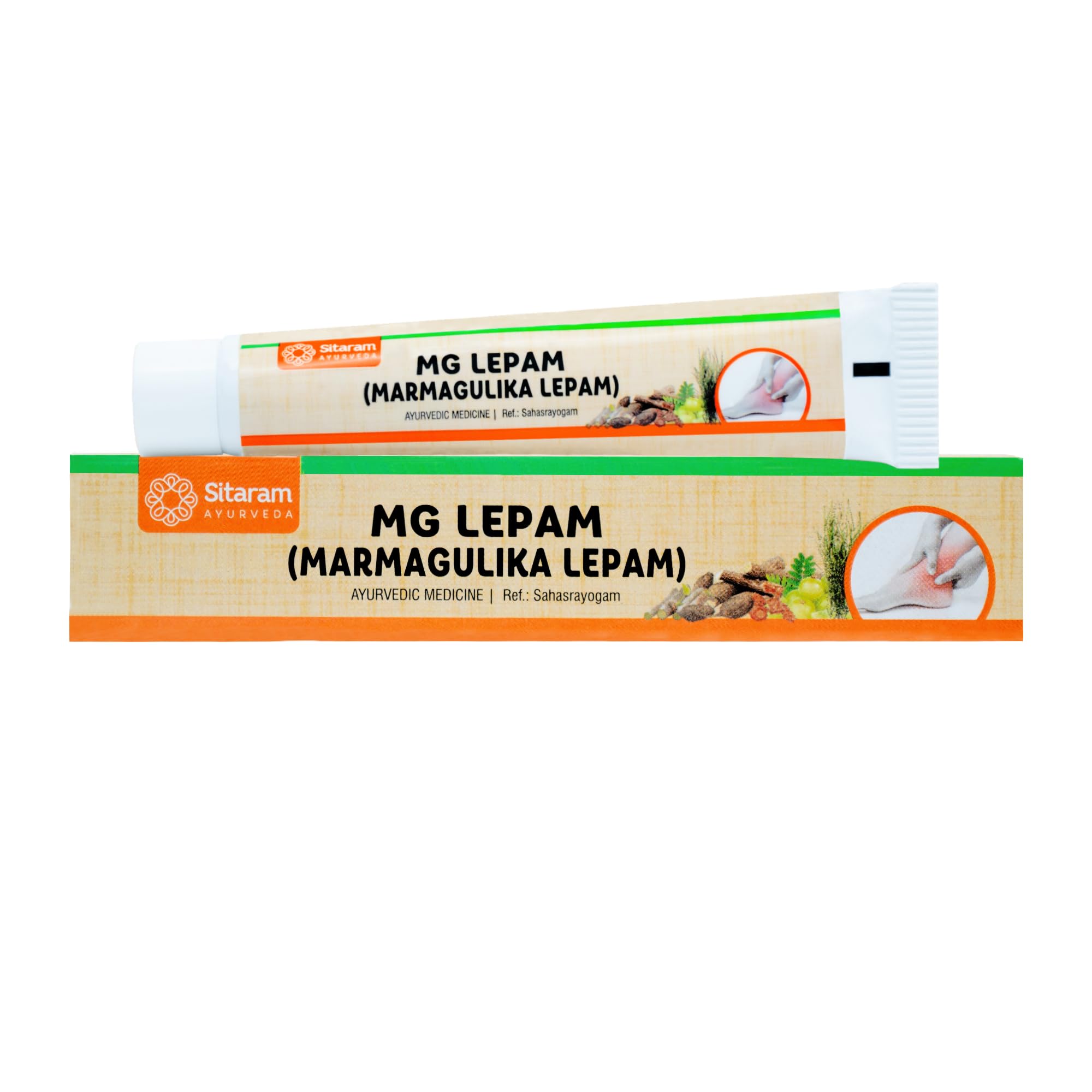 Sitaram Ayurveda Marma Gulika Lepam | MG Lepam 20 GM | Effective remedy for inflammatory conditions, oedematous injuries, pain and swelling (B0D1XXL1CY) Amazon Price History, Amazon Price Tracker
