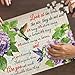 Puzzles for Adults 1000 Pieces, Christian Bible Jigsaw Puzzles - Hummingbird's Whisper, Impossible Christian Bible Puzzle for Seniors Families, 27.56x19.69 Inches, 1:1 Poster, Letter on The Back