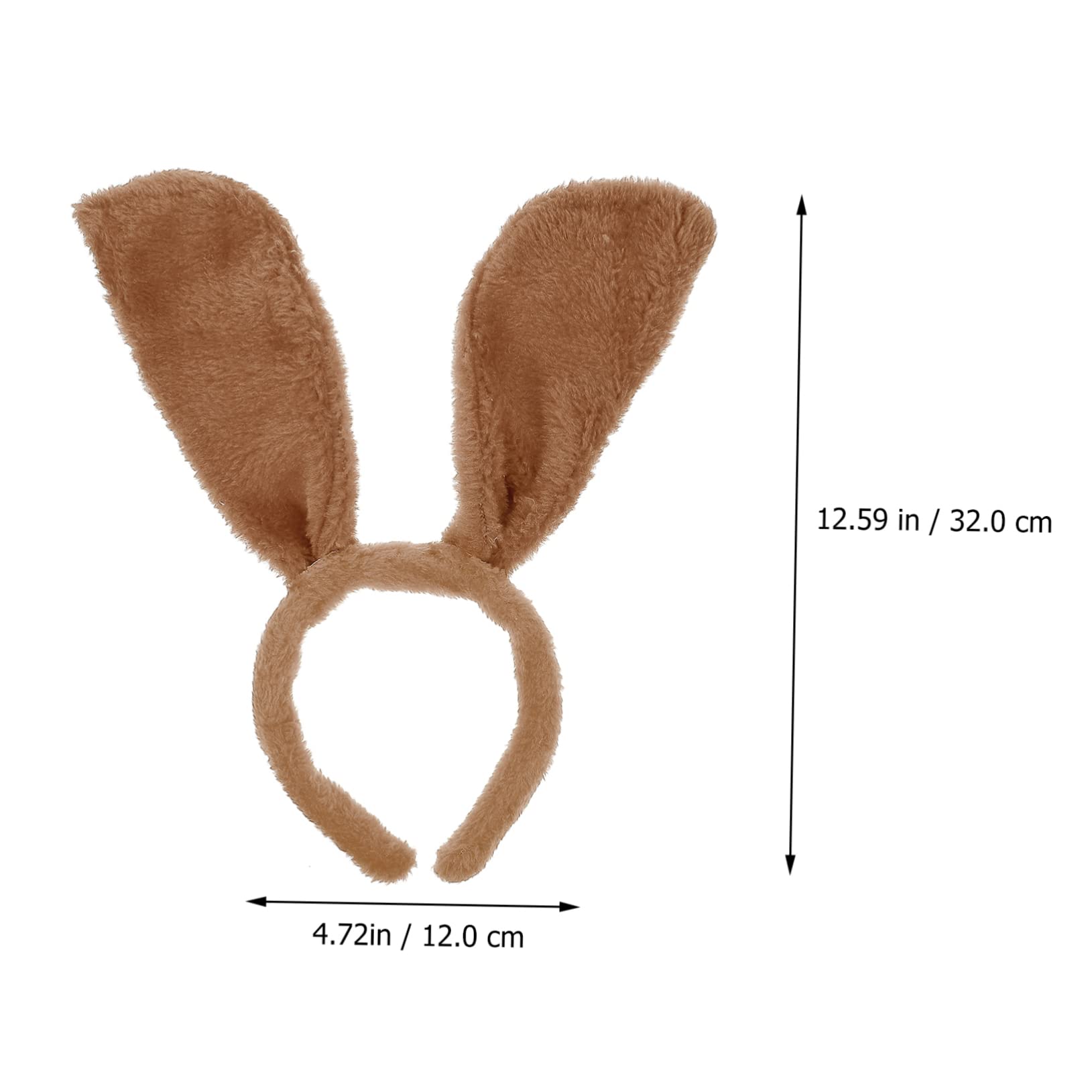 SAFIGLE 1Pc Cute Dog Ears Headband Hair Hoop for Cosplay Festivals and Parties Comfortable and Durable Animal Ear Hair Accessory with Delicate Design