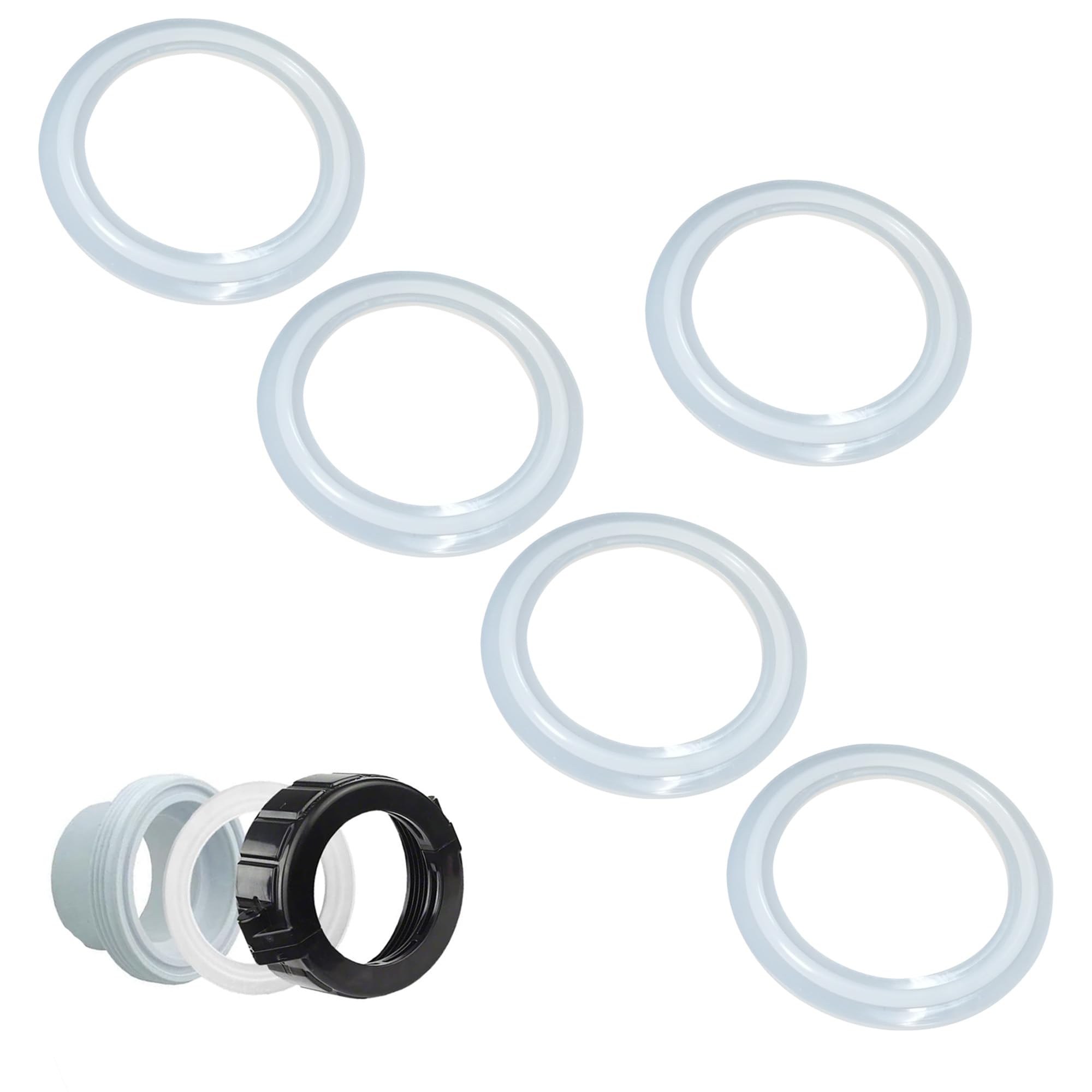 Remplace le joint torique de 5,1 cm pour spa et jacuzzi 711-4030B (lot de 5)