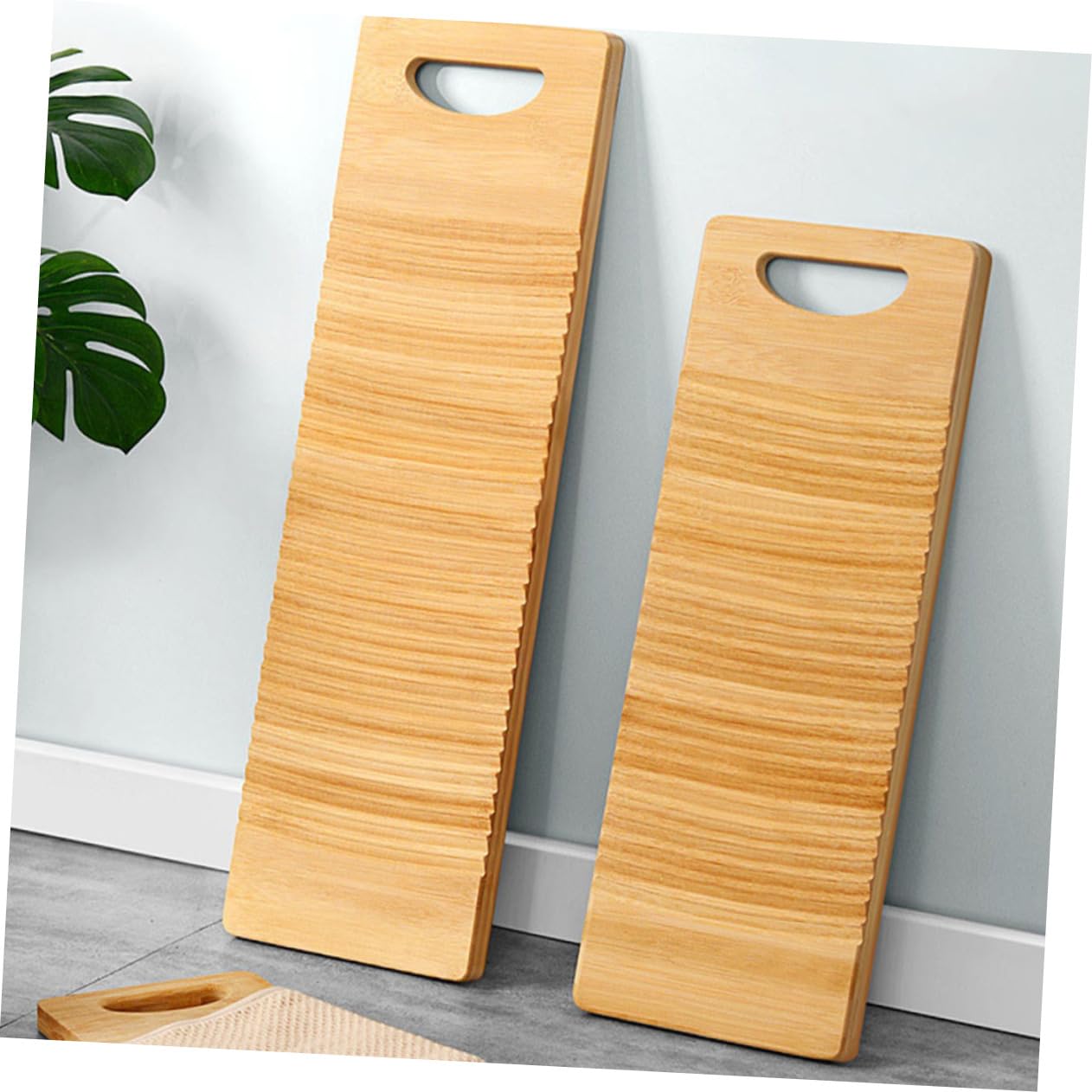 Tabla Cm de Madera Engrosada 8 de Ropa, 50x18x1 Lavar