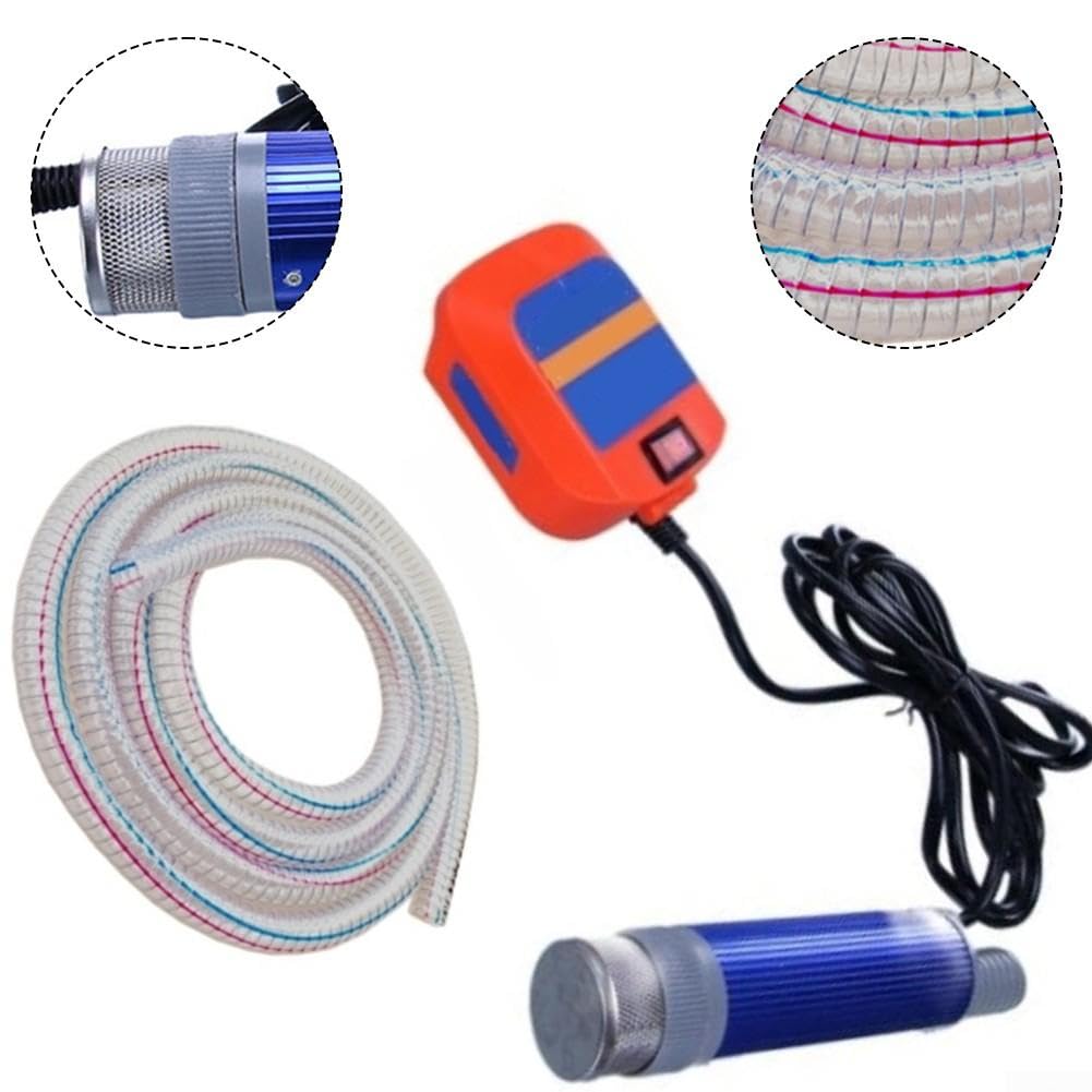 Bomba Trasiego 18V 60L/min Gasóleo Agua para acero Bomba Trasiego(pump + tubing)