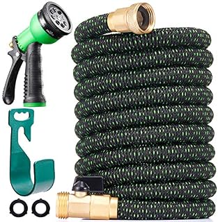 100 ft Expandable Garden Hose - 2020 Upgraded Expanding Water Hose with 8