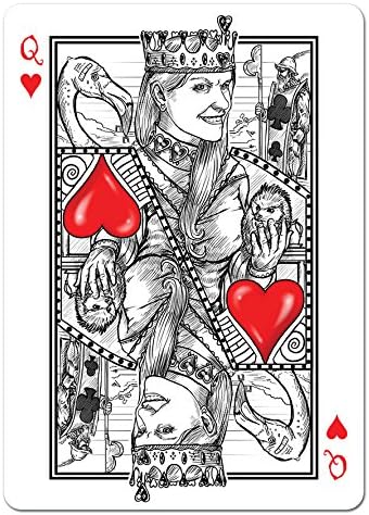 Albino Dragon The White Rabbit Playing Cards