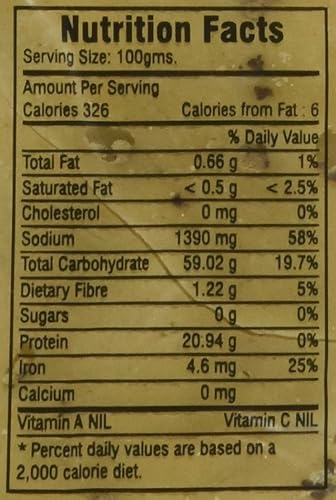 Miniatura 4 de lijjat papad, udad (Black Pepper), 7.06-ounce Pack (Pack de 20)