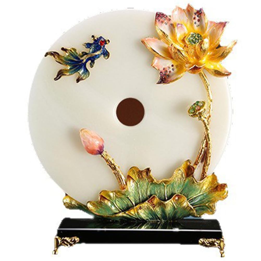 Ozdoby Feng Shui Bogactwo Figurka kolekcjonerska, klamra pokoju Fengshui Blat chiński pulpit Orientalny chiński tajemniczy wystrój Prezenty Świetne do uzdrawiania w domu lub biurze