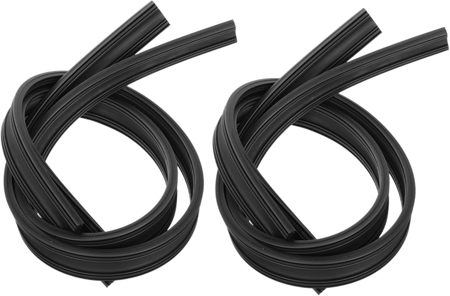 Luxshiny Replacement Windshield Wiper Blades 4pcs Car Wiper Inserts Rubber Strips Windscreen Cleaner Tool for Vehicle
