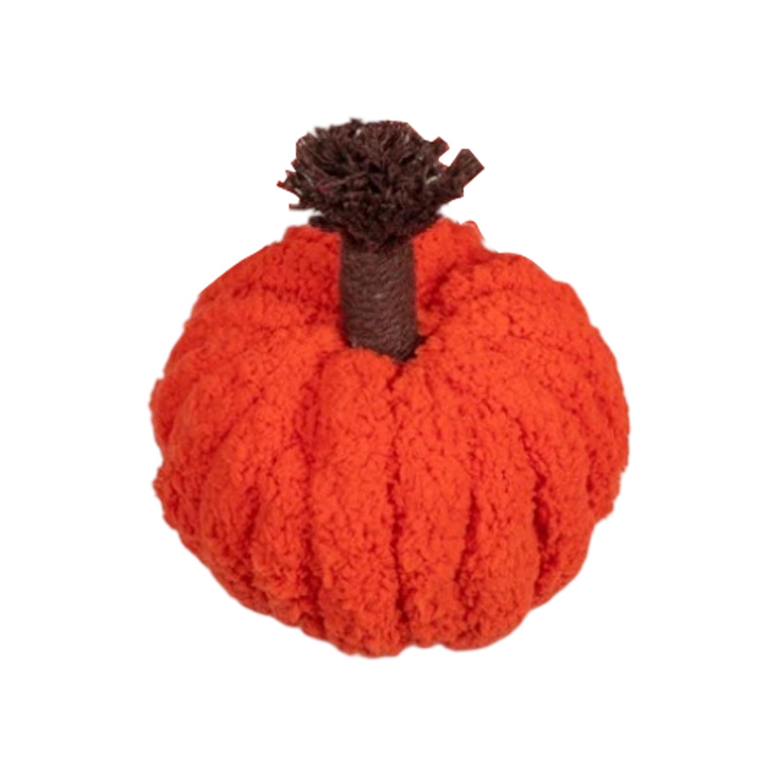 Xjdzineq Classical Crochet Pumpkin Holiday Decoration Festival Home Accent for Table or Shelf Display Ornament Holiday Craft