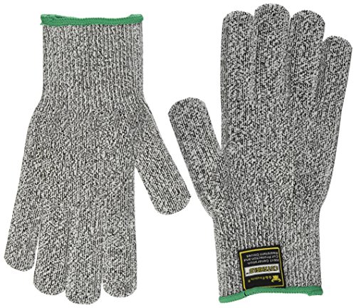 G & F Products G & F 67100M CUTShield Classic Cut Resistant level 5 Kitchen Gloves,Food Grade, Size Medium.(Fits most women's hand), Gray