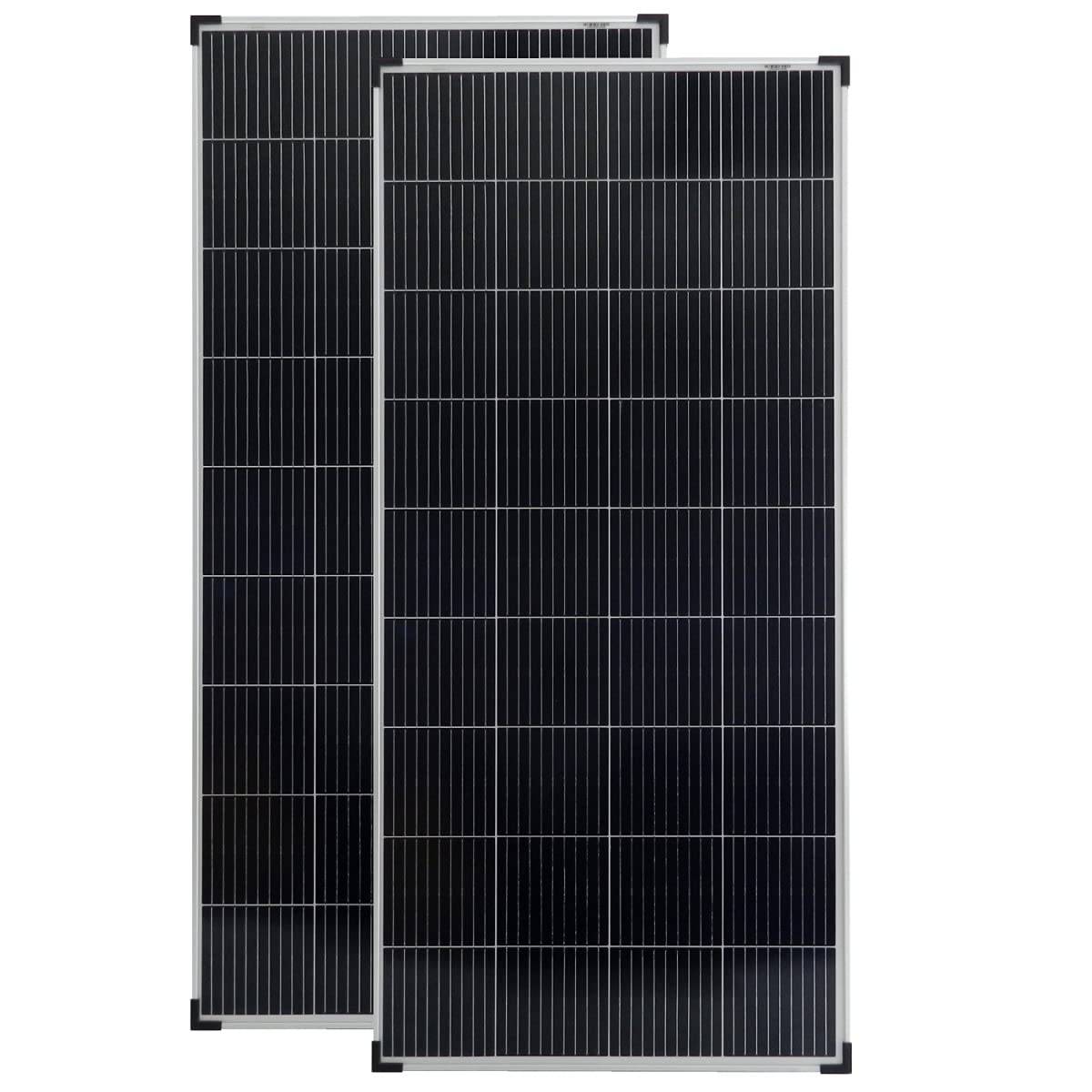 Moduły solarne 2 x 200 W, 18 V, mono, panel słoneczny, ogniwo słoneczne do instalacji solarnych, ogrodu, na kemping, do przyczep kempingowych, fotowoltaicznych, 1480 x 675 x 35 mm, certyfikat TÜV solartronics