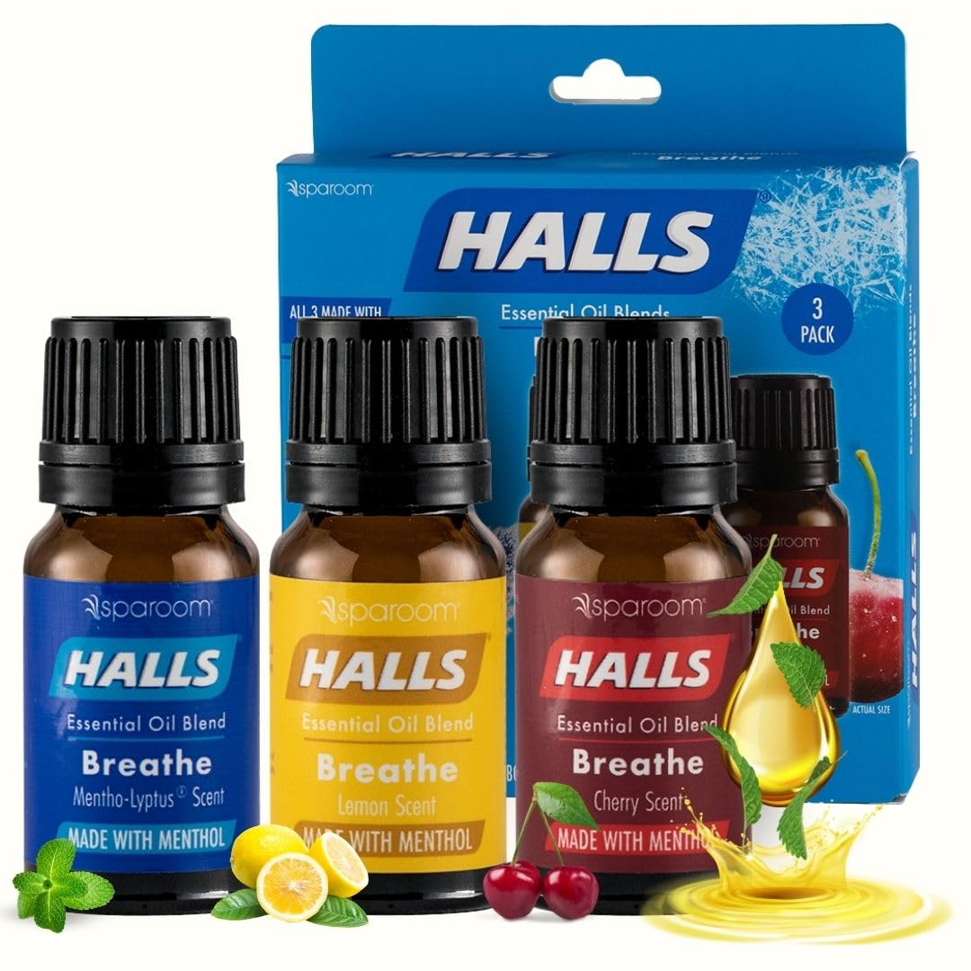 【新着商品】HALLS エッセンシャルオイル 3本セット Amazon.co.jp: HALLS エッセンシャルオイル 3本セット : ドラッグストア