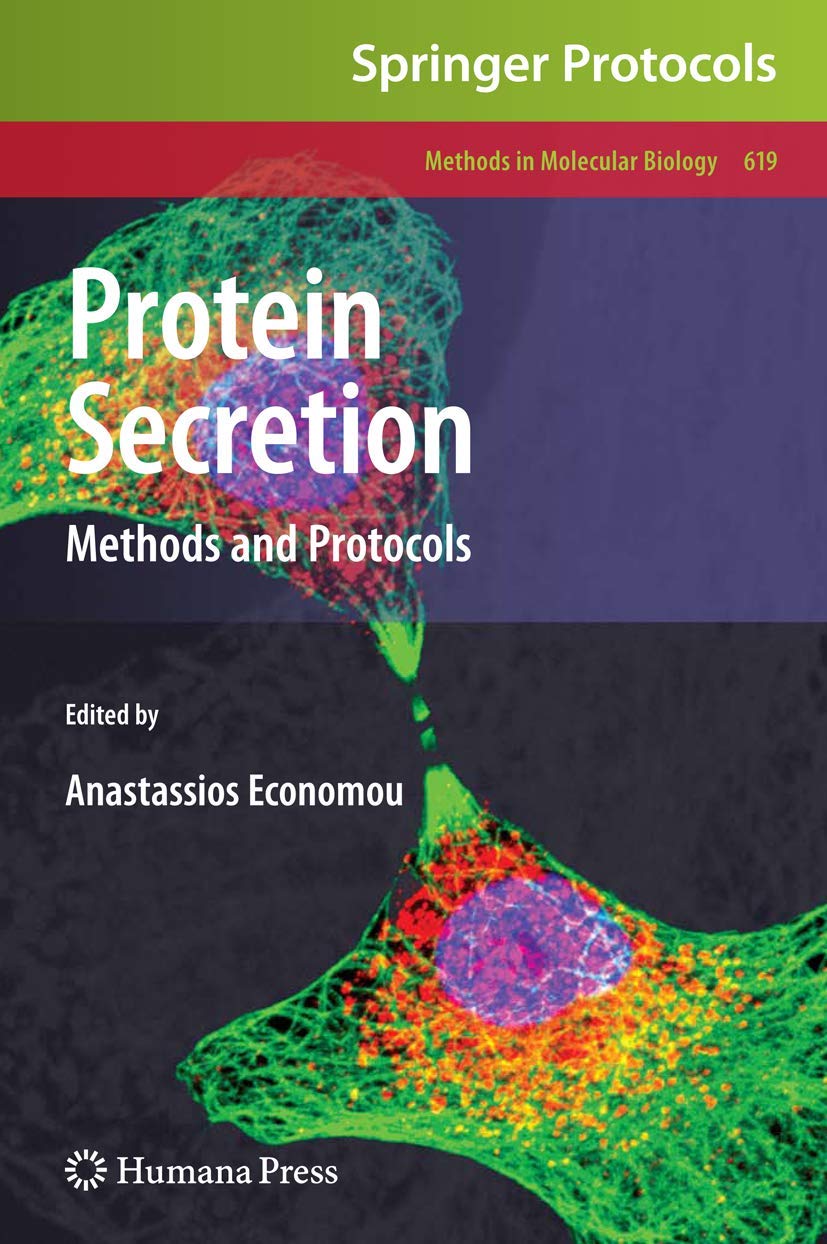Buy Protein Secretion: Methods and Protocols: 619 (Methods in Molecular Biology, 619) — BookShops.in