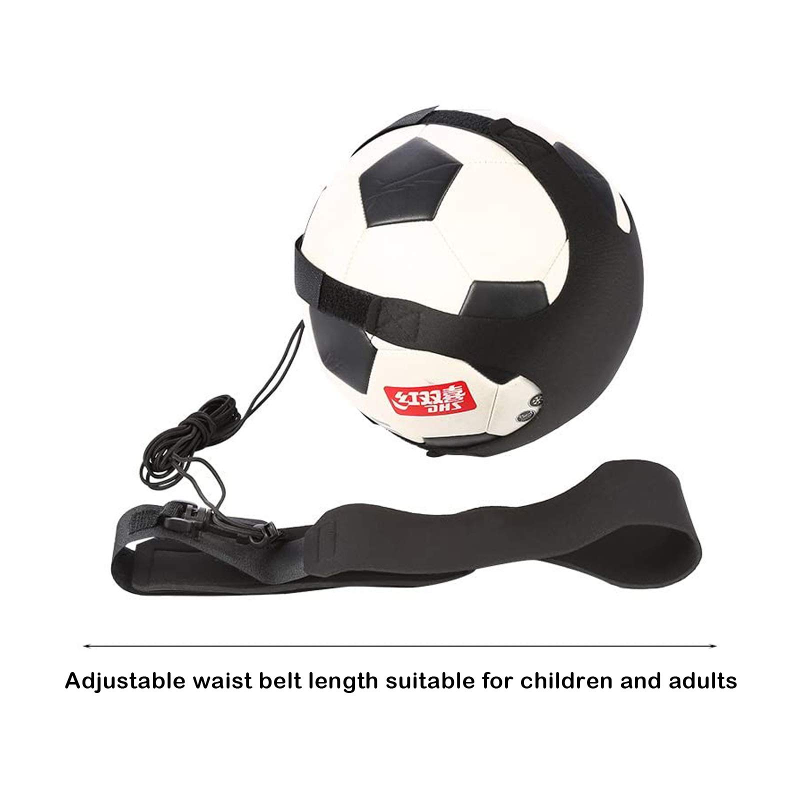 Ceinture D’entraînement Football AVRUYPI Avec élastique Réglable – Pour Enfants Et Adultes, Taille 33-40″, Ballons Taille 3/4/5