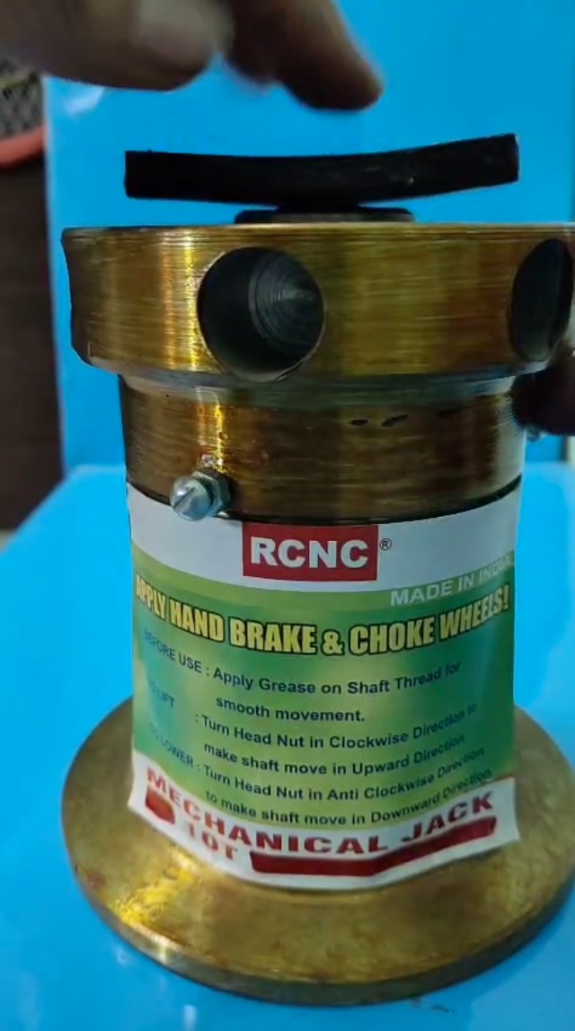 RCNC ® Mechanical Jack for Auto 10,000 Kgs Shared Load | for Auto