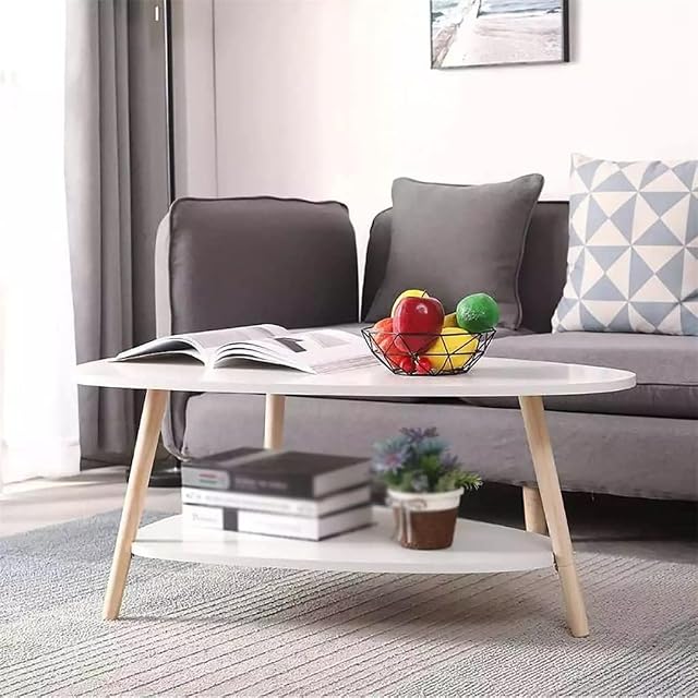 Coffee Table Living Room Coffee Table Sofa Triangle Decorative Side Coffee Table Home Office Furniture White