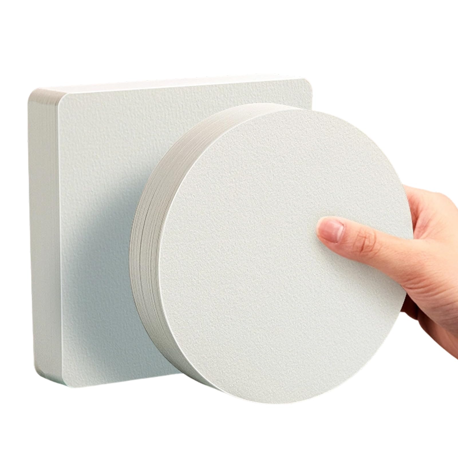 Hsioluted White 100Pcs Professional Watercolor Paper Sheet 300Gsm Cotton Pulp Paper For Watercolor Acrylic Painting Sketching Drawing Professional