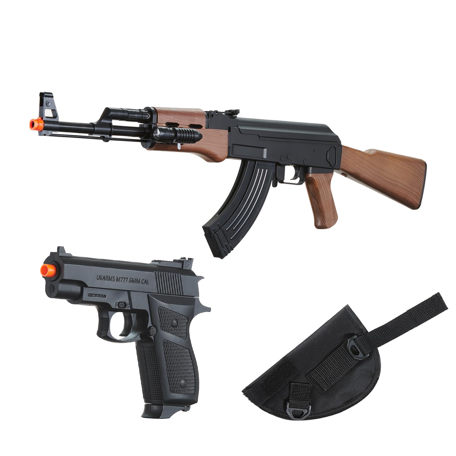 Amazon.com : GoldenBall Durable Lightweight Airsoft AK47 Combo