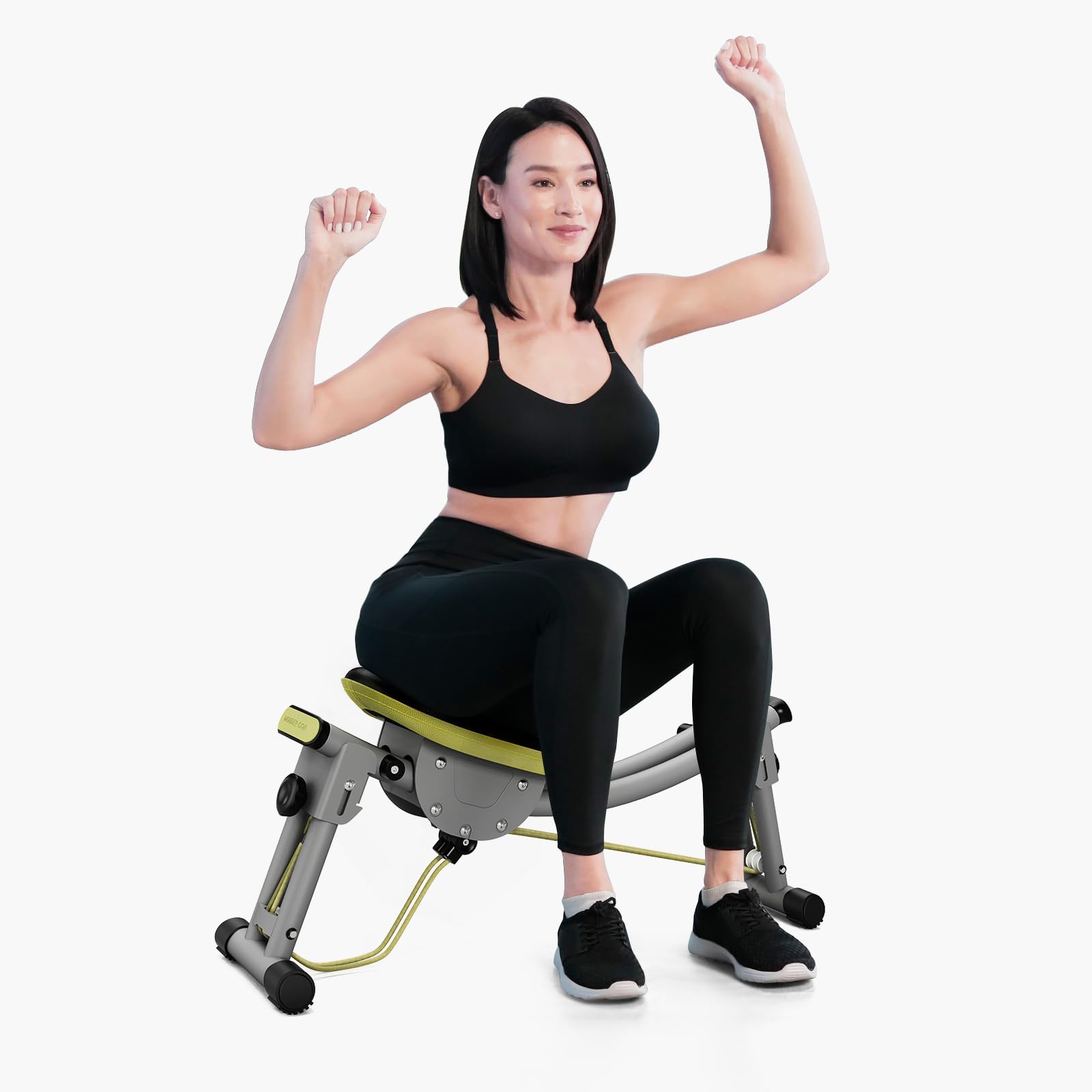 WONDER CORE Hip Thrust Machine, Workout Equipment for Butt , Glutes Trainer Machine, AB Machine Home Gym Fitness for Abdomen/Waist/Hip/Thigh