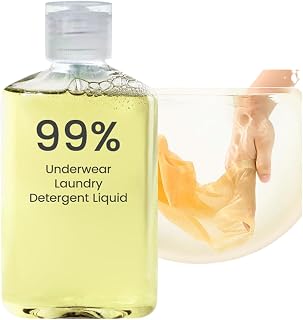 Underwear Detergent Liquid,Special Plant Laundry Detergent for Underwear and Underwear,Long Lasting FragranceStain Odor Removal Remove Blood Stains Detergent (Yellow)