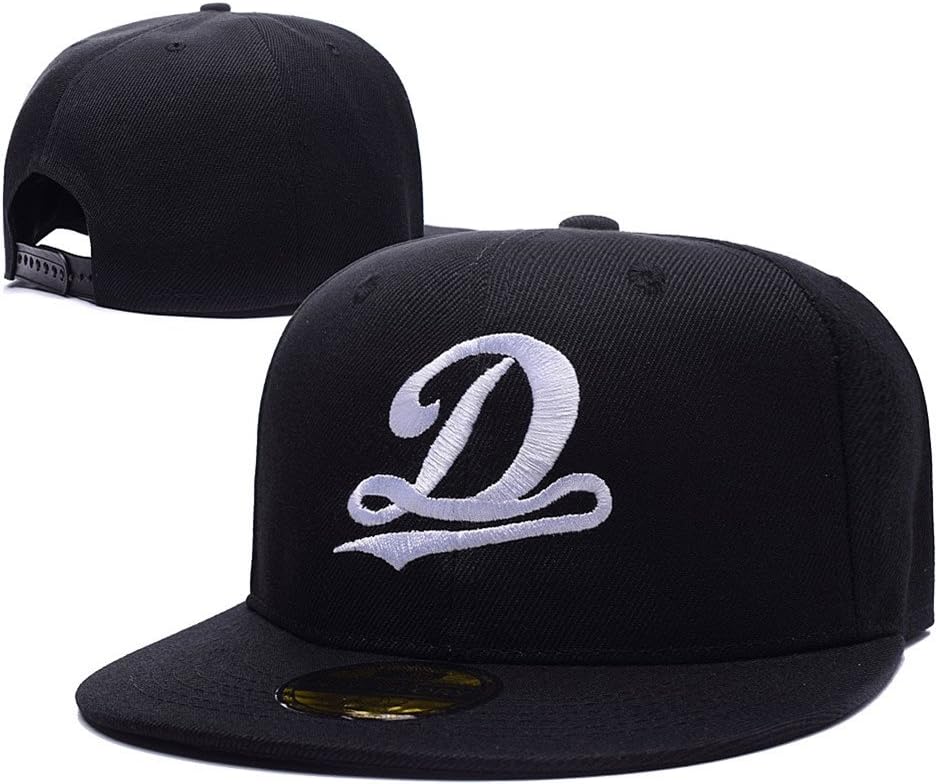 Dreamville Records Logo Adjustable Snapback Caps Embroidery Hats Black
