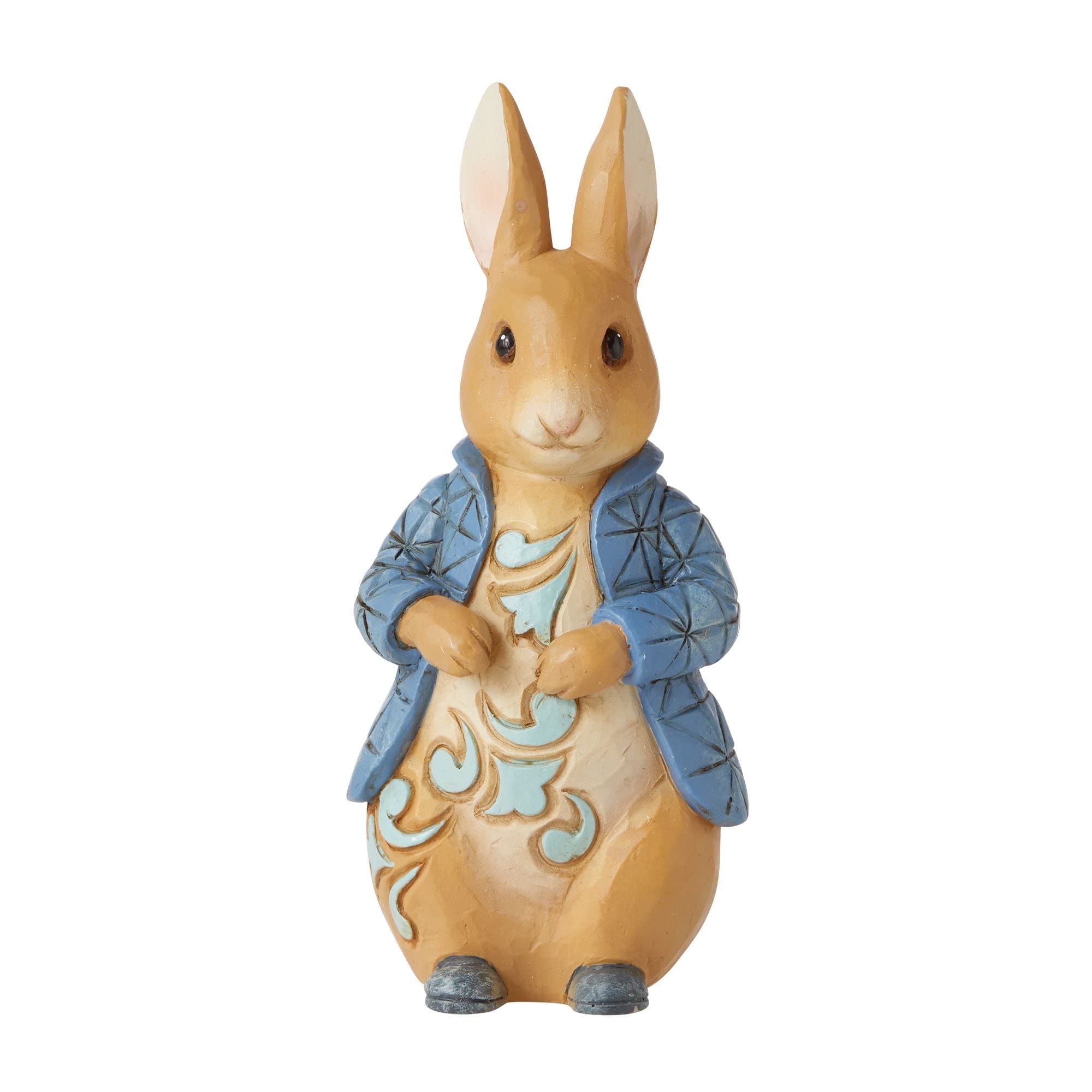 EnescoJim Shore Beatrix Potter Peter Rabbit Miniature Figurine, 4.13 Inch, Multicolor