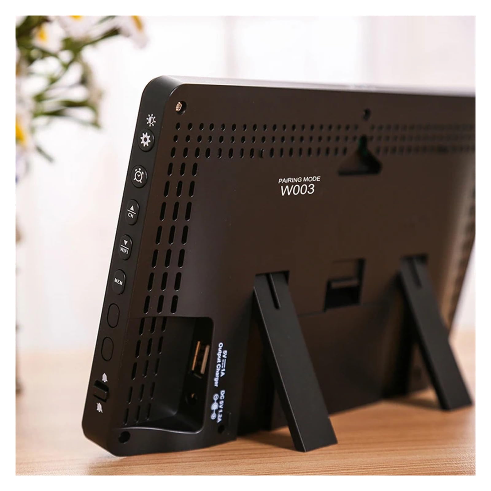 Station Météo avec Écran Couleur WiFi, Thermomètre Et Hygromètre, Détecteur De Pression d'air, De Vent, Testeur De Température Et D'humidité, Écran LCD(1 Sensor)