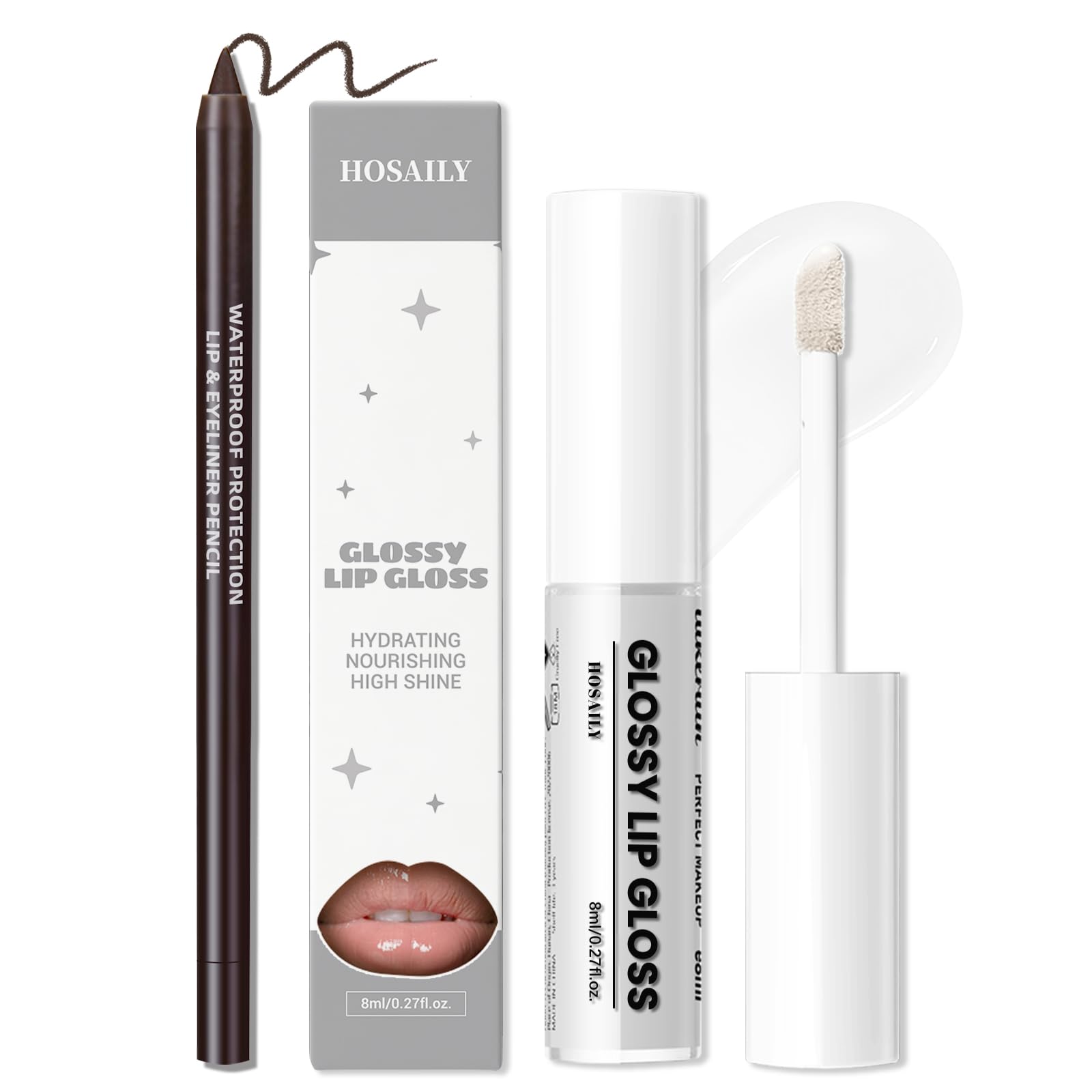 Nude Lip Combo: Gloss & Liner Kit -11 Nude Lip Combo: Gloss & Liner Kit -11
