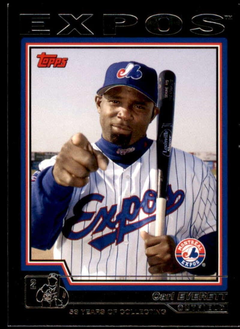 Carl Everett Card 2004 Topps #566 - Slabbed Baseball Cards