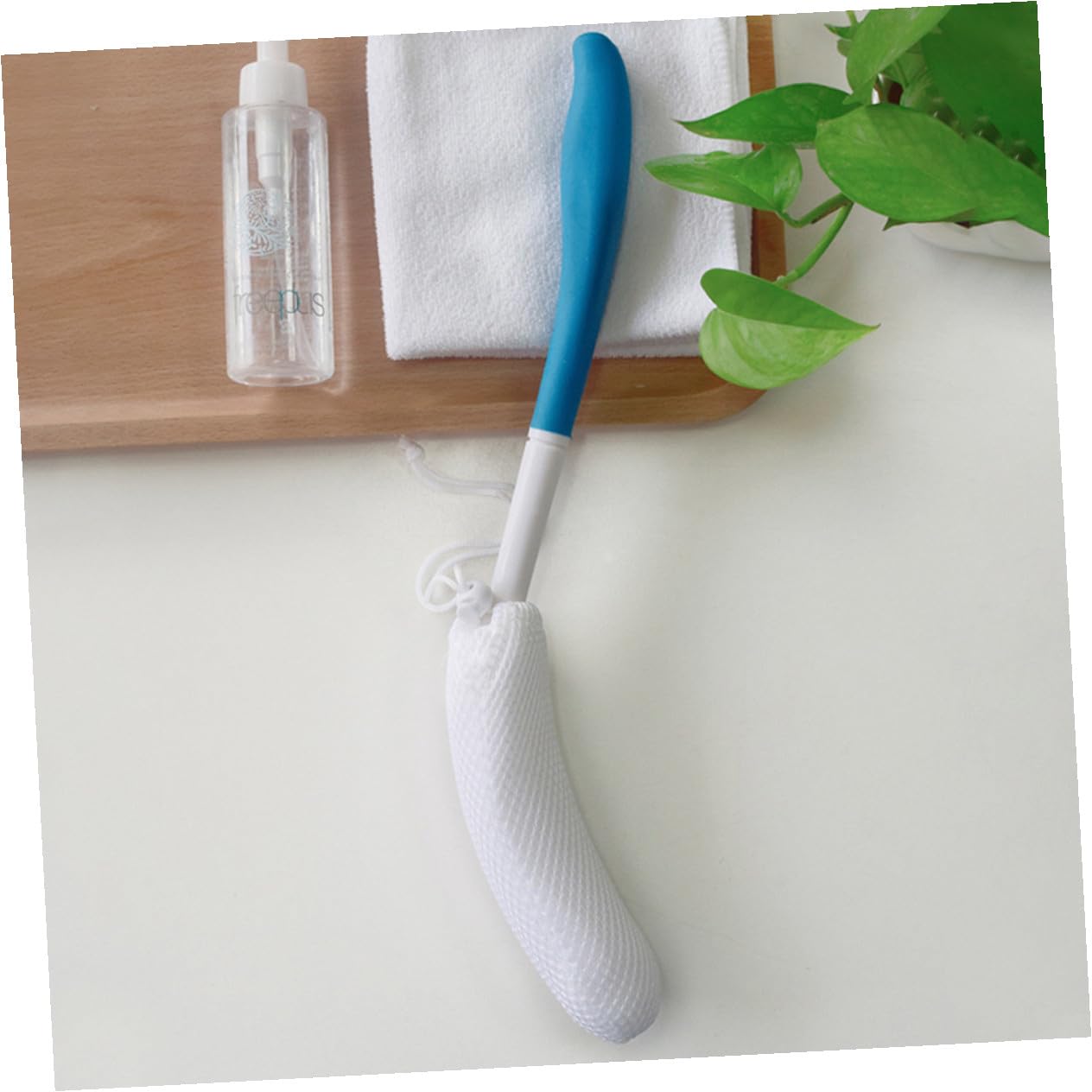 Beaupretty 3piezas Cepillo De Espalda De Mango Exfoliante Corporal Para Limpieza y Relajación Para Uso Baño o
