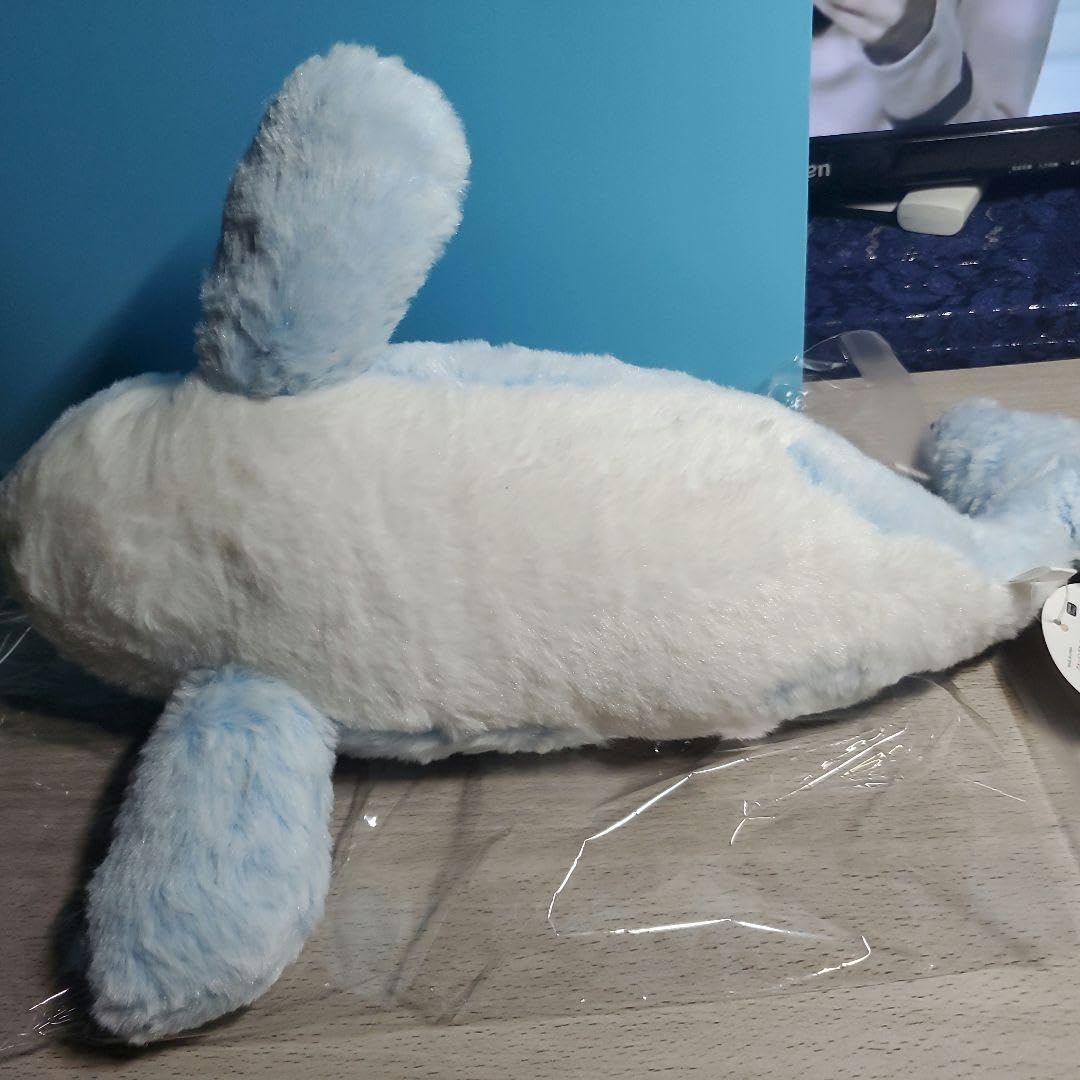 Amazon.co.jp: AMAZING OCEAN ミゼットぬいぐるみ シャチ 水色