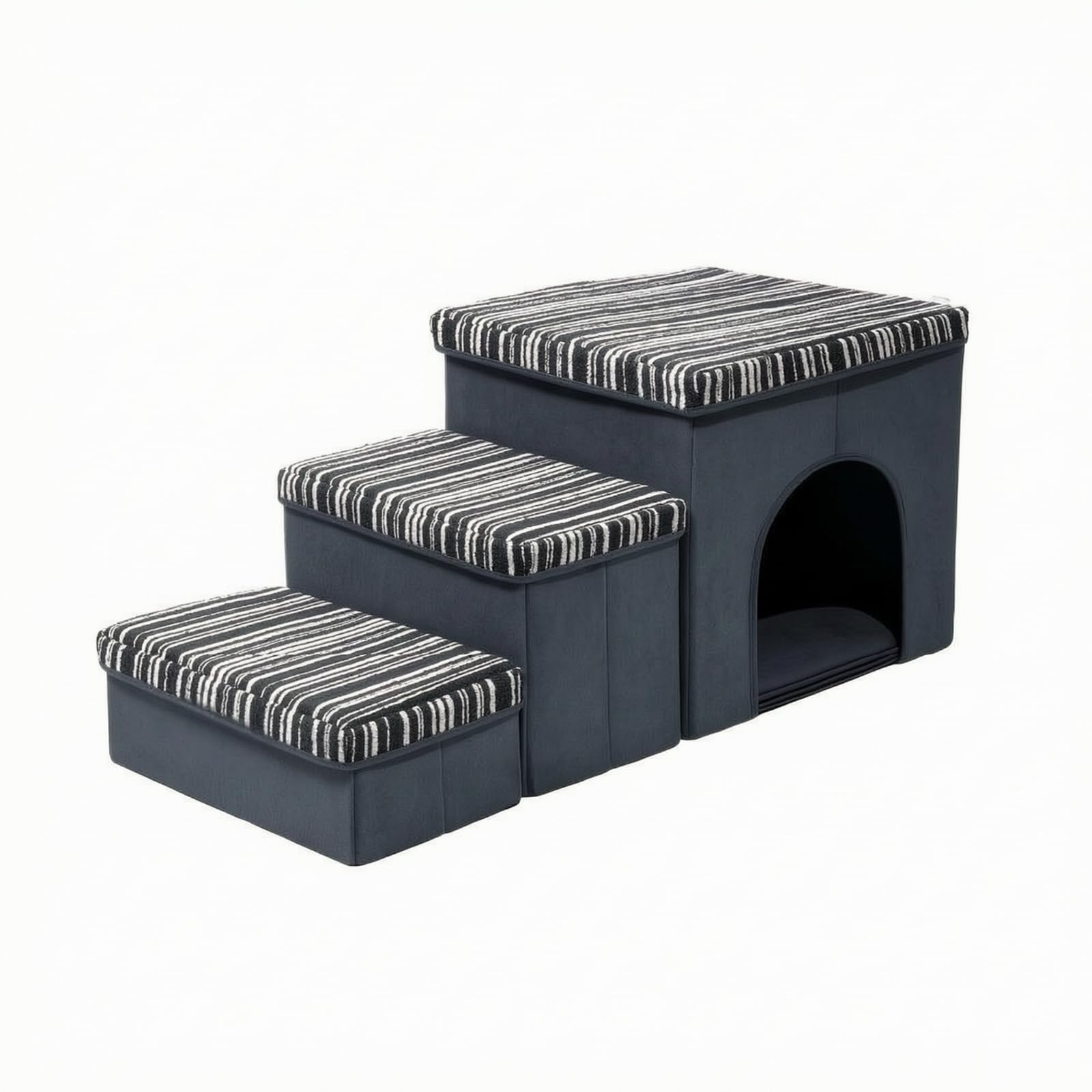 Scaletta con Cuccia Resistente, 90 X 36 X 38 Cm, color to 3