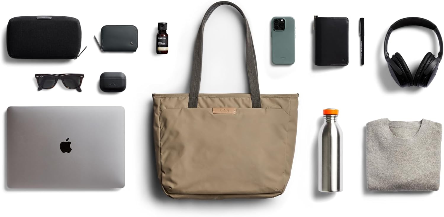Bellroy Tokyo Tote Compact – (Laptop Bag, Tote Bag, 12L) - Khaki - Image 6