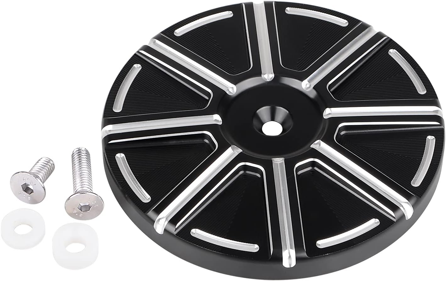 Arlen Ness Stage 2 Big Sucker Air Cleaner Kit With Smooth Steel Cover In Chrome For Harley Davidson 1993-1999 Dyna, Softail &amp; Touring Models (50-352) | ARH Custom UK