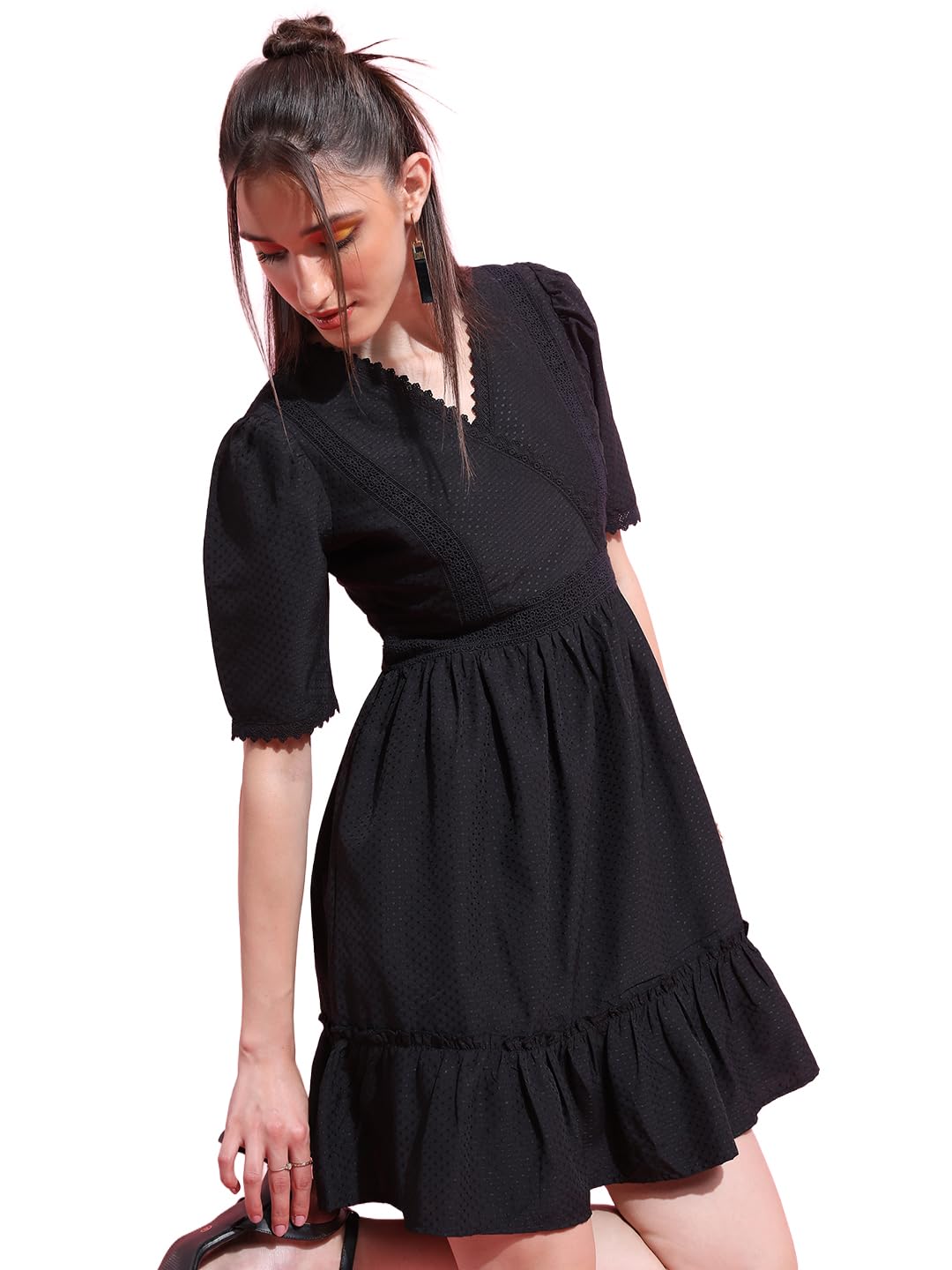 tokyo talkies Women's Polyester TTJ6012426 Mini Dress-picture-23