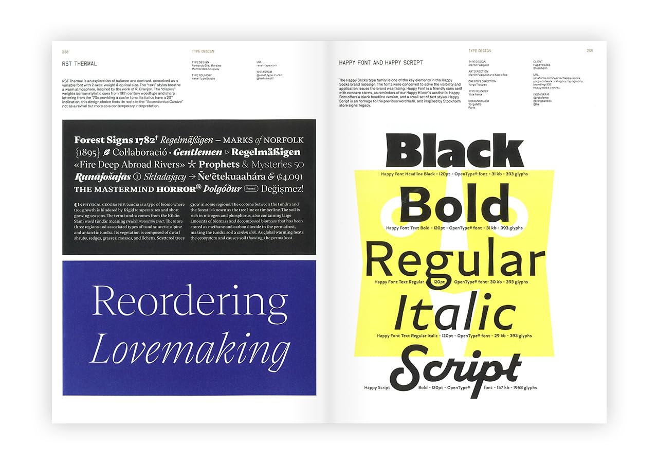 The World's Best Typography. The 45. Annual of the Type Directors Club 2024.