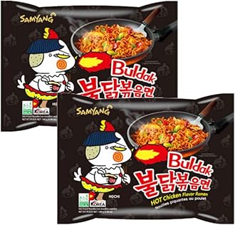 SAMYANG Hot Chicken Buldak Noodle Ramen Flavor (140G, Pack Of 2), 280 grams